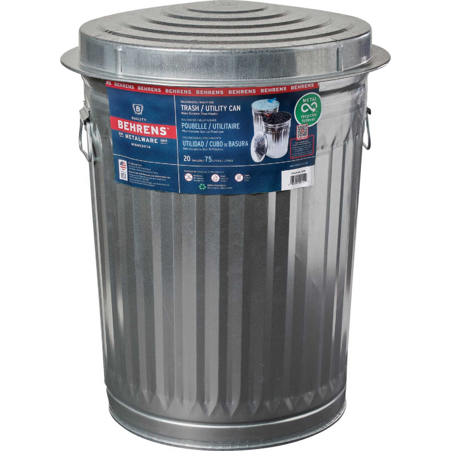 Behrens 31 Gallon Trash / Utility Can